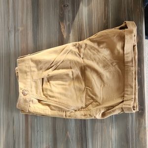 Loft tan shorts, size 4